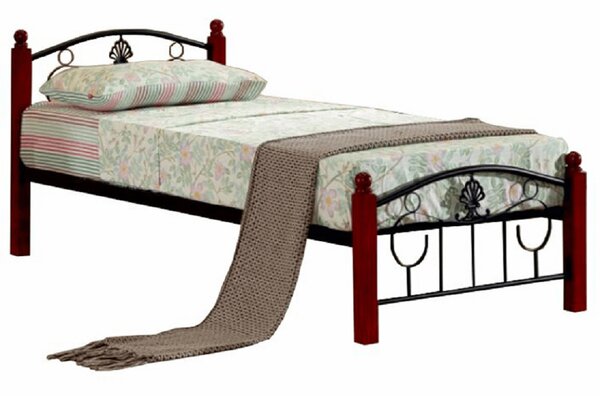 Egyszemélyes ágy 90 cm Margery (ágyráccsal). 794107