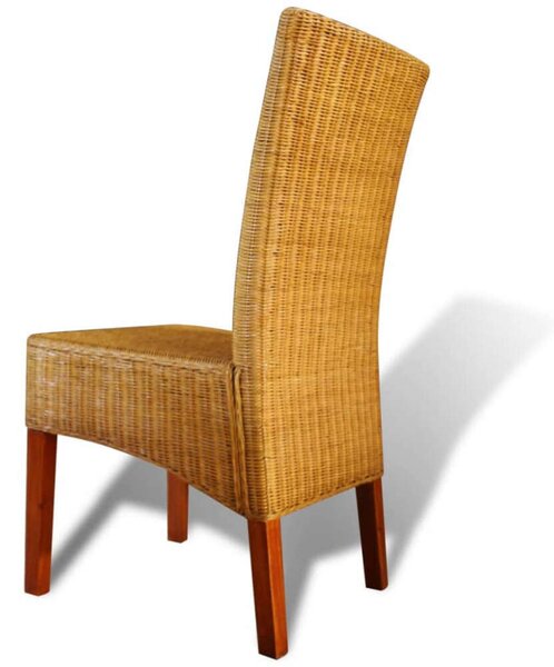 VidaXL Rattan Étkezőszék - 2 db-os Szett