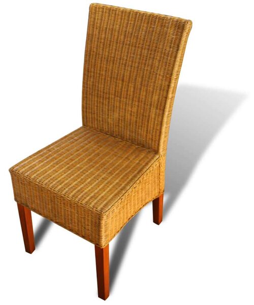 VidaXL Rattan Étkezőszék - 2 db-os Szett