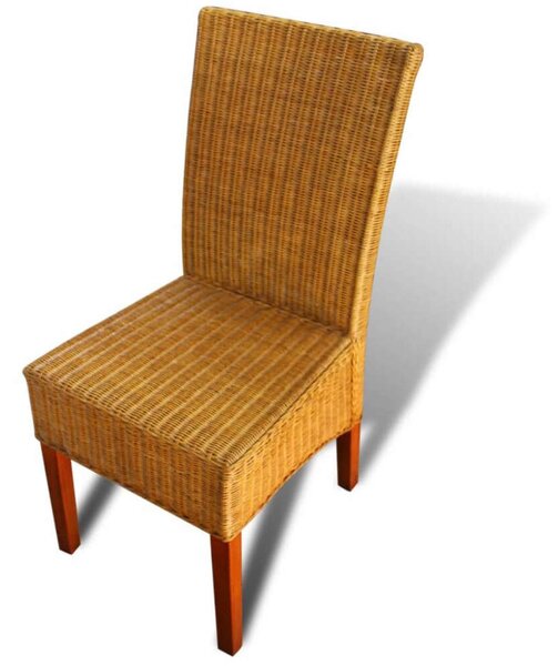 VidaXL Rattan Étkezőszék - 2 db-os Szett