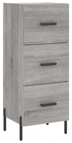 VidaXL szürke sonoma szerelt fa magasszekrény 34,5 x 34 x 180 cm