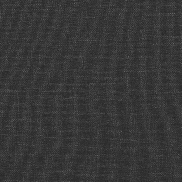VidaXL fekete kihúzható szövet heverő 80 x 200 cm