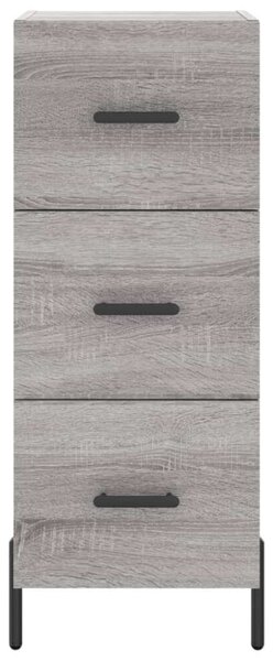 VidaXL szürke sonoma szerelt fa magasszekrény 34,5 x 34 x 180 cm