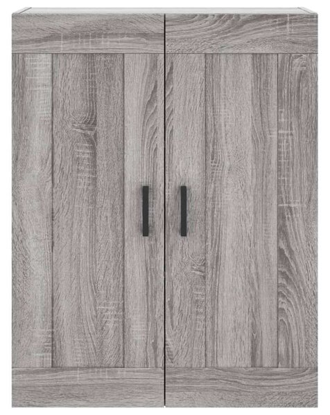 Szürke sonoma szerelt fa magasszekrény 69,5 x 34 x 180 cm