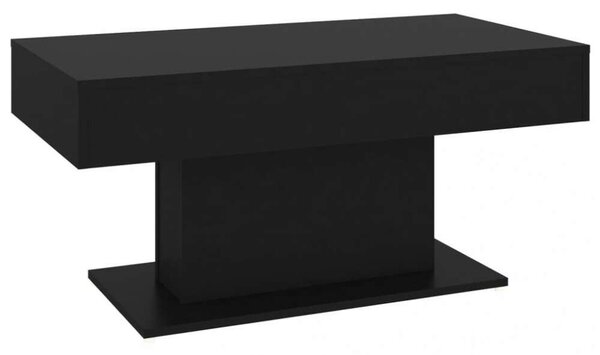 VidaXL Fekete Dohányzóasztal - Modern - 96x50x45 cm