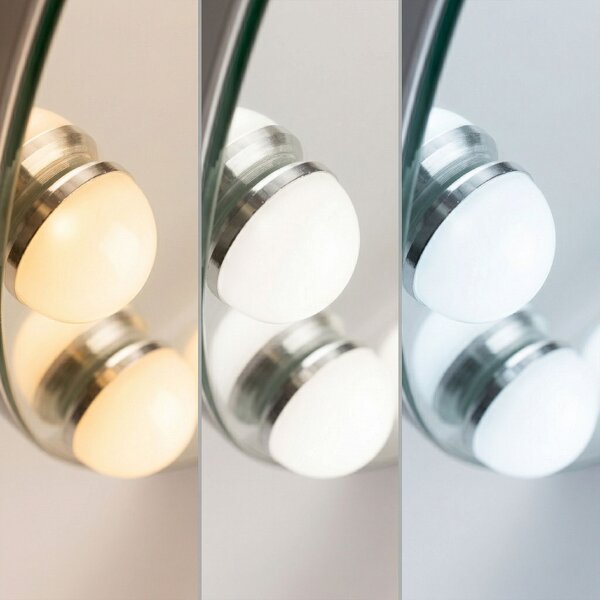 LED Tükör HOLLYWOOD White 80x60