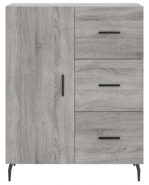 VidaXL szürke sonoma szerelt fa magasszekrény 69,5 x 34 x 180 cm