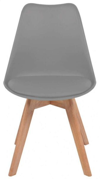 VidaXL Szürke Étkezőszék - 6 db