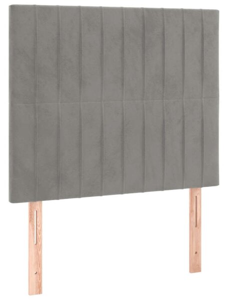 Bársony Ágy LED-del - 120x200 cm