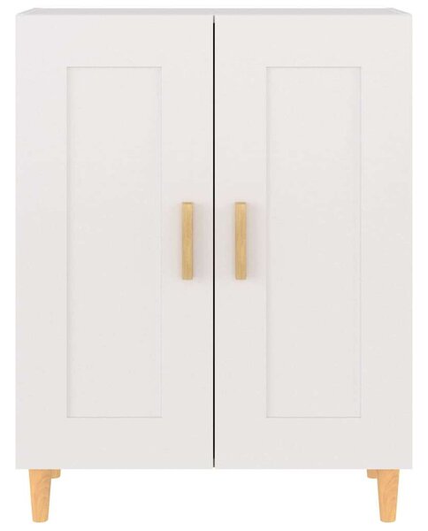 VidaXL Fehér Fa Tálalószekrény - 70x34x90 cm