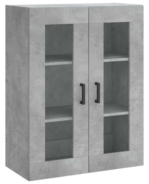 VidaXL Magas Szekrény - Betonszürke - 69,5x34x180 cm