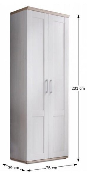 Polcosszekrény Radella