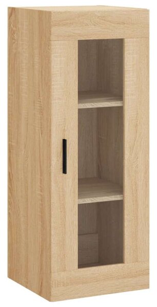 Magas Szekrény Sonoma Tölgy - 3 Fiók, 3 Polc - 180 cm