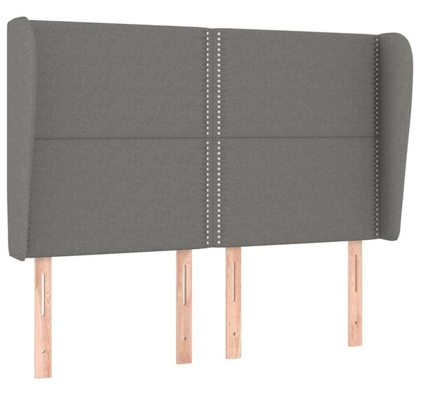 VidaXL Szárnyas Fejtámla - Sötétszürke - 147cm