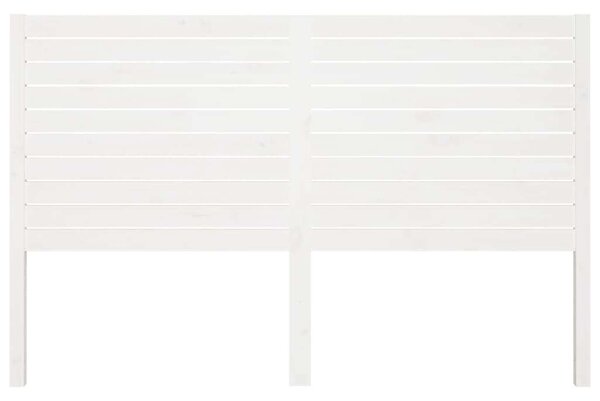 VidaXL Fehér Fenyőfa Ágyfejtámla - 206x100 cm
