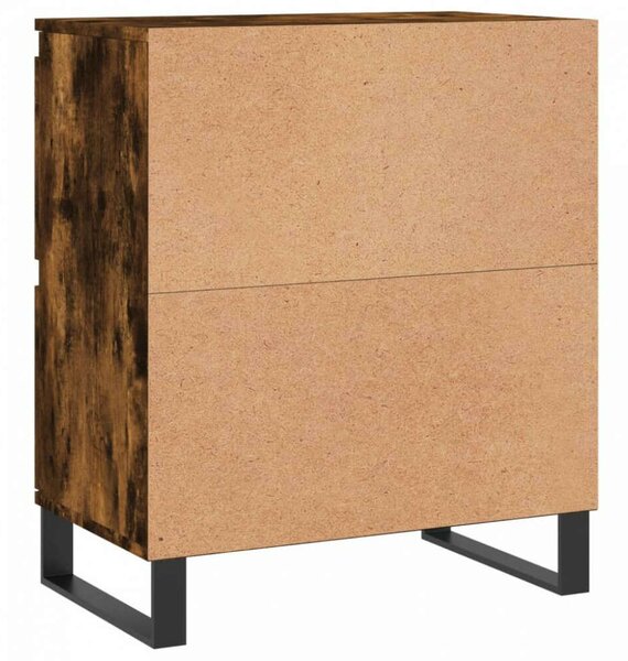 VidaXL Tölgyfa Tálalószekrény Szett - 2 db, 120x35x70 cm