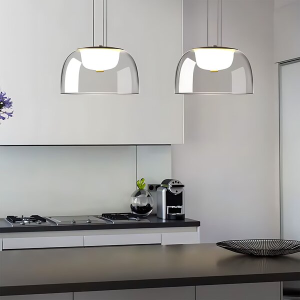 LED függőlámpa APP1690-1PC B Gold