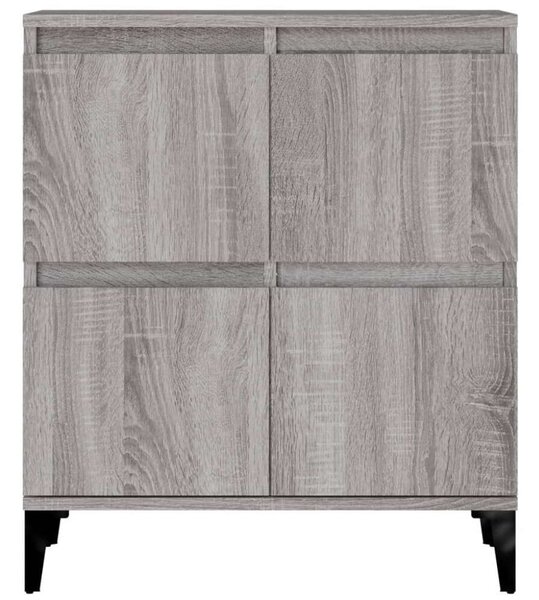 VidaXL Tálalószekrény Szett - Sonoma Szürke - 3 db - 60x35x70 cm