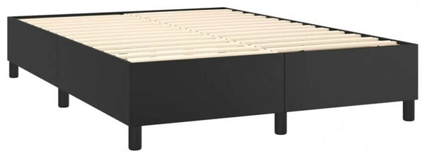 VidaXL LED-es Ágy - Műbőr - 140x190 cm