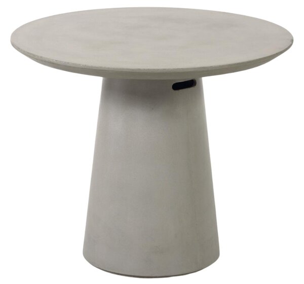 Kave Home Itai 90 cm-es kerek cement kerti asztal