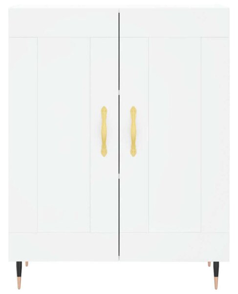 VidaXL fehér szerelt fa magasszekrény 69,5 x 34 x 180 cm