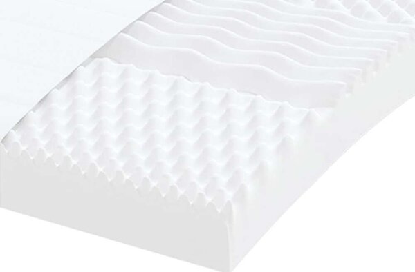 VidaXL fekete kihúzható bársony heverő matracokkal 90 x 190 cm