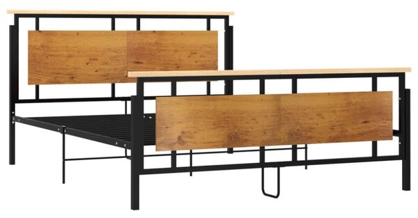 VidaXL Fém Ágykeret - Modern Design - 160x200 cm