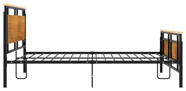 VidaXL Fém Ágykeret - Modern Design - 160x200 cm