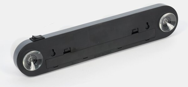 Sinsay - 4 pontos LED sminkvilágító csík tapadókorongokkal - világos szürke