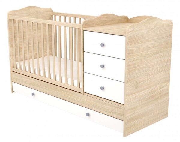 Babastar Comfort Kombinált Kiságy - 3 Fiókos