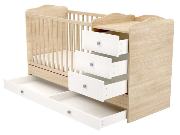 Babastar Comfort Kombinált Kiságy - 3 Fiókos