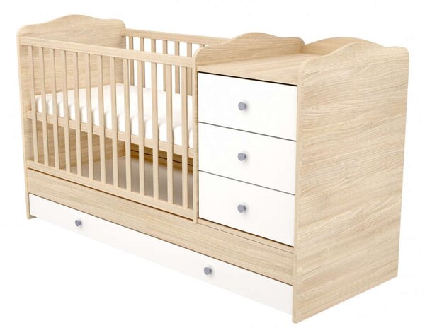 Babastar Comfort Kombinált Kiságy - 3 Fiókos