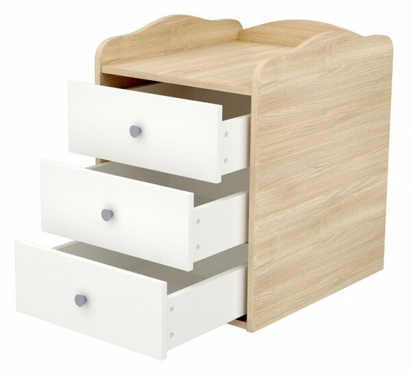 Babastar Comfort Kombinált Kiságy - 3 Fiókos