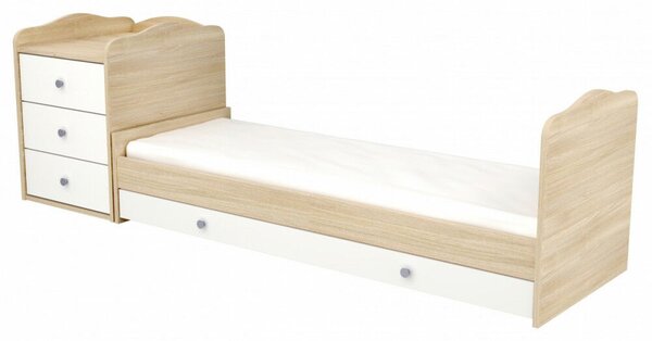 Babastar Comfort Kombinált Kiságy - 3 Fiókos