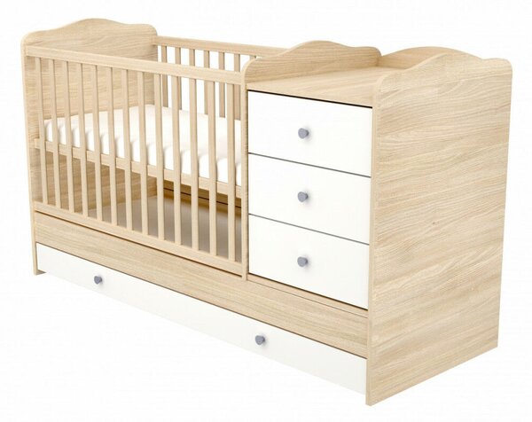 Babastar Comfort Kombinált Kiságy - 3 Fiókos
