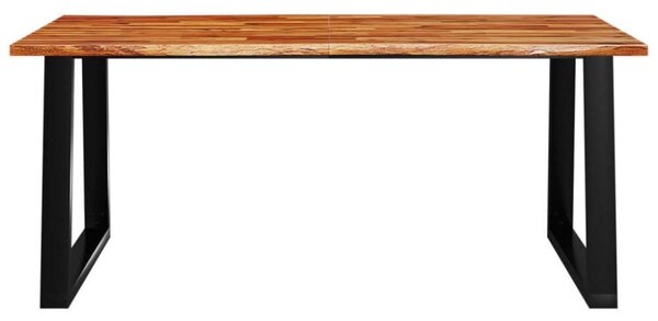 VidaXL Akácfa Étkezőasztal - 180x90x75 cm