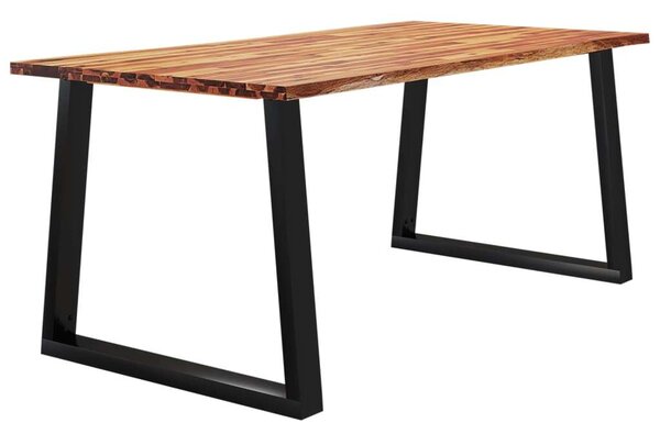 VidaXL Akácfa Étkezőasztal - 180x90x75 cm