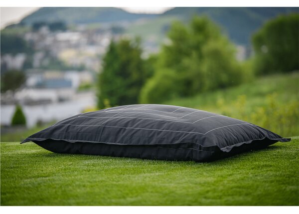 KONDELA Babzsák, outdoor, szürke szövet, BADYL
