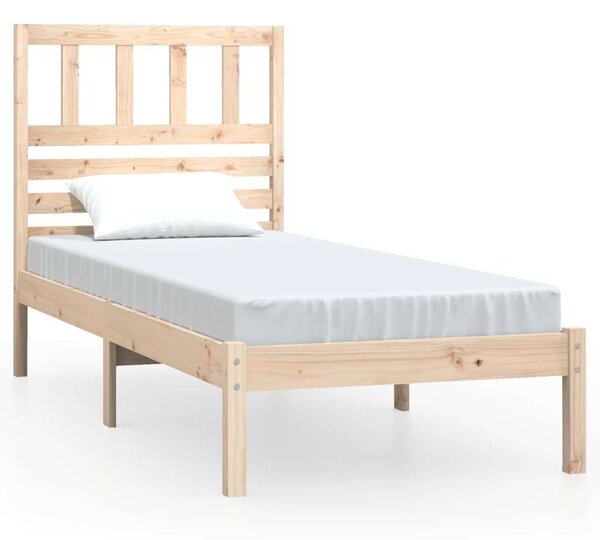 VidaXL tömör fenyőfa ágykeret 90 x 200 cm