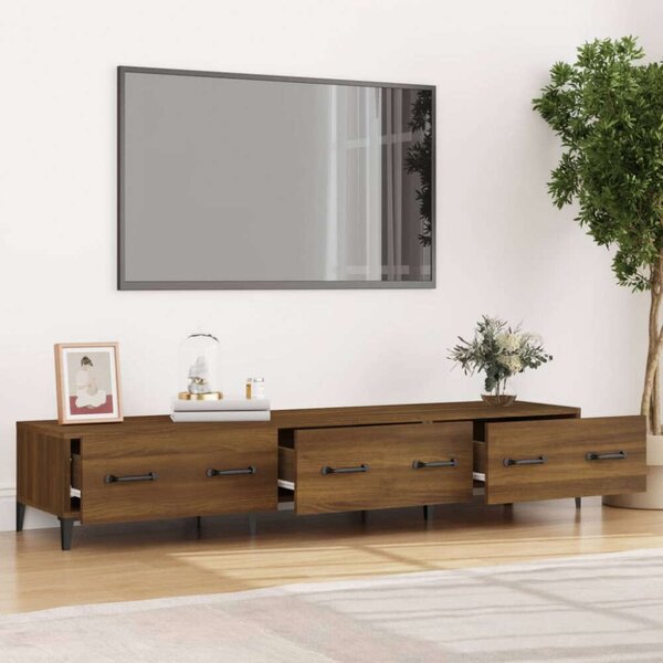 TV-szekrény - Barna Tölgy - 4 Fiók - 150cm