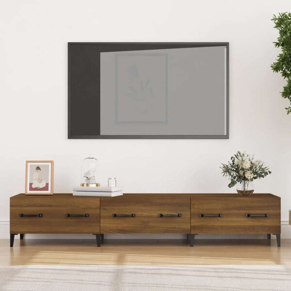 TV-szekrény - Barna Tölgy - 4 Fiók - 150cm