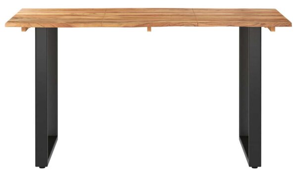 VidaXL Akácfa Étkezőasztal - Ipari Stílus - 140x70 cm