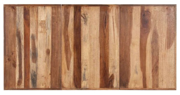VidaXL étkezőasztal - tömör fa - 180x90 cm