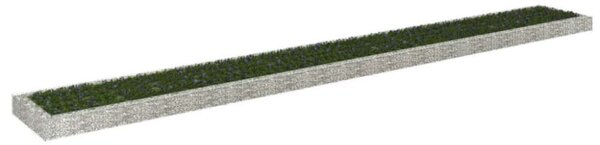 VidaXL Gabion Magaságyás - 80 x 10 x 2 cm