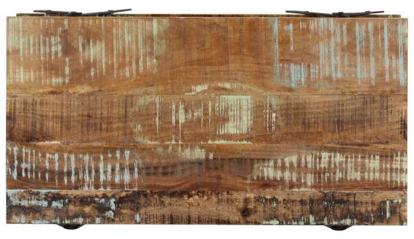 VidaXL Dohányzóasztal - Újrahasznosított Fa - 115x60x40 cm