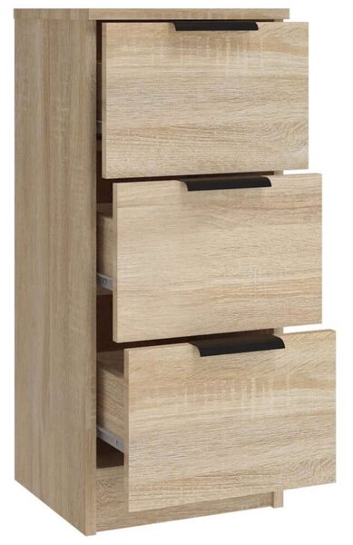 VidaXL Sonoma Tölgy Fa Tálalószekrény - 120cm