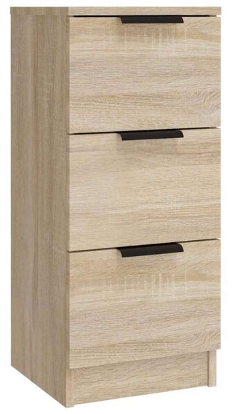 VidaXL Sonoma Tölgy Fa Tálalószekrény - 120cm