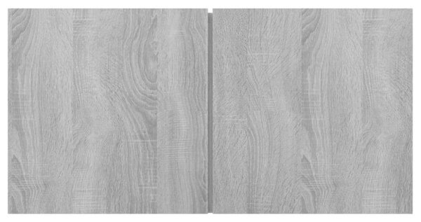 VidaXL 3 db sonoma tölgy színű fa függő TV-szekrény 60 x 30 x 30 cm