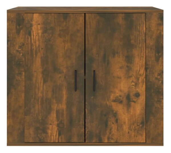 VidaXL Tálalószekrény - Füstös Tölgy - Fa - 80x33x70 cm
