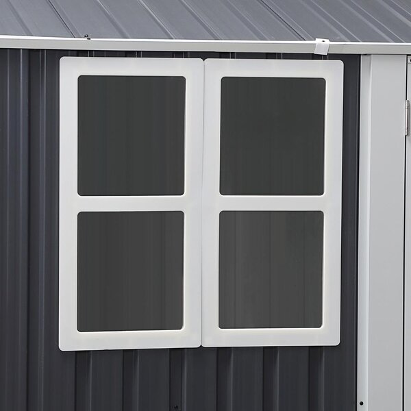 Avenberg NORMAN Kerti ház 2.45 x 1.75 m SZÜRKE/FEHÉR